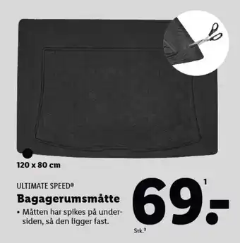 Lidl ULTIMATE SPEED® Bagagerumsmåtte tilbud