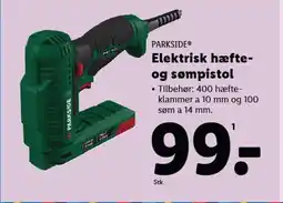 Lidl PARKSIDE® Elektrisk hæfte- og sømpistol tilbud