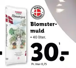 Lidl Blomster- muld tilbud