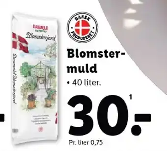 Lidl Blomster- muld tilbud