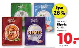Lidl SNACK DAY Dipmix tilbud