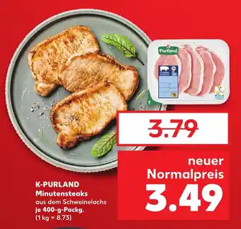 Kaufland K-PURLAND Minutensteaks tilbud