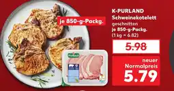 Kaufland K-PURLAND Schweinekotelett tilbud