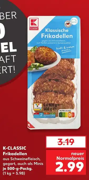 Kaufland K-CLASSIC Frikadellen tilbud