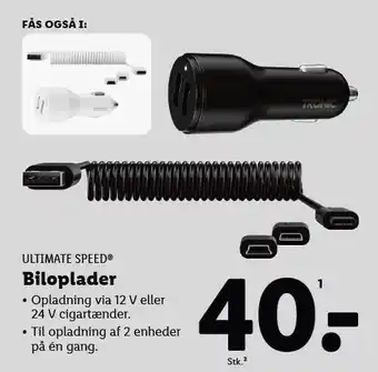 Lidl ULTIMATE SPEED Biloplader tilbud