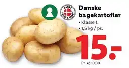 Lidl Danske bagekartofler tilbud