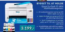 Tjdata Epson EcoTank ET-4856 Multifunktionsprinter tilbud