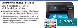 EDB Center Epson EcoTank ET-2840 Multifunktionsprinter tilbud