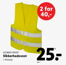 Lidl Sikkerhedsvest tilbud