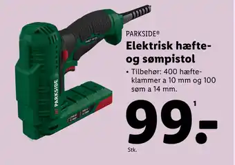 Lidl Elektrisk hæfte- og sømpistol tilbud