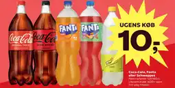 SuperBrugsen Coca-Cola, Fanta eller Schweppes tilbud