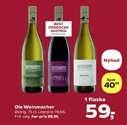 SuperBrugsen Die Weinmacher tilbud