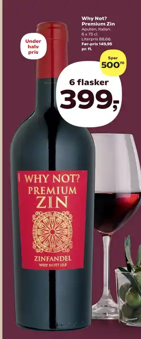 SuperBrugsen Why Not? Premium Zin tilbud