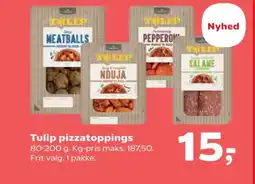 SuperBrugsen Tulip pizzatoppings tilbud