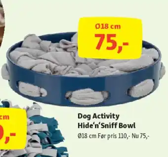 Maxi Zoo Dog Activity Hide'n'Sniff Bowl tilbud