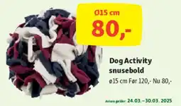 Maxi Zoo Dog Activity snusebold tilbud