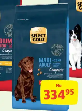 Maxi Zoo SELECT GOLD tørfoder til hunde Tørfoder tilbud