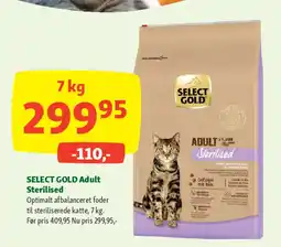 Maxi Zoo Select gold adult sterilised tilbud