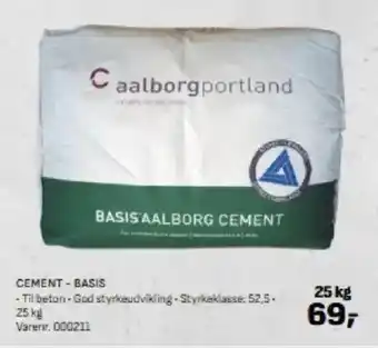 Bygma CEMENT - BASIS tilbud