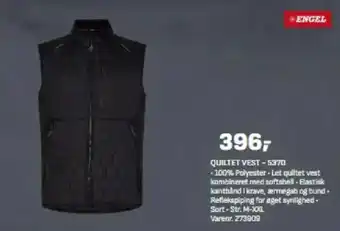 Bygma Quiltet vest - 5370 tilbud