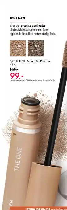 Oriflame THE ONE Browfiller Powder tilbud