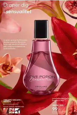 Oriflame LOVE POTION Blossom kiss fragrance mist tilbud