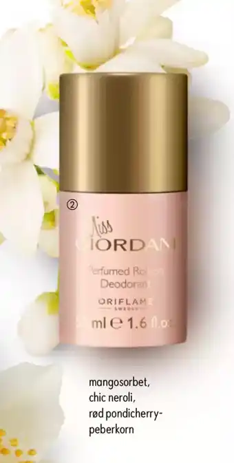 Oriflame MISS GIORDANI Perfumed roll-on deodorant tilbud