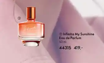 Oriflame INFINITA My sunshine eau de parfum tilbud