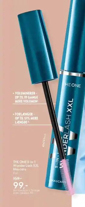 Oriflame THE ONE 5-in-1 Wonder lash xxl mascara tilbud