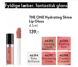 Oriflame THE ONE Hydrating shine lip gloss tilbud