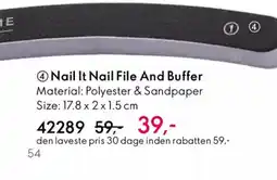 Oriflame Nail it nail file and buffer tilbud