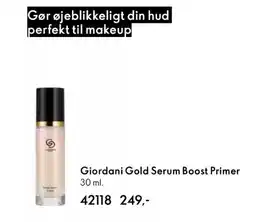 Oriflame GIORDANI Gold serum boost primer tilbud