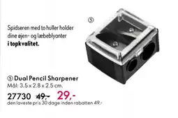 Oriflame Dual pencil sharpener tilbud