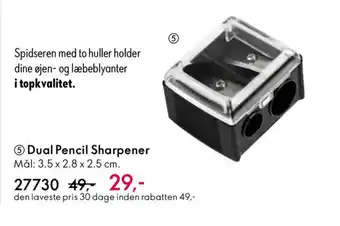 Oriflame Dual pencil sharpener tilbud