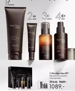 Oriflame Novage men set tilbud