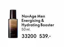 Oriflame Novage men energising & hydrating booster tilbud