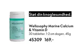 Oriflame WELLOSOPHY Marine calcium & vitamin d tilbud