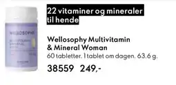 Oriflame WELLOSOPHY Multivitamin & mineral woman tilbud