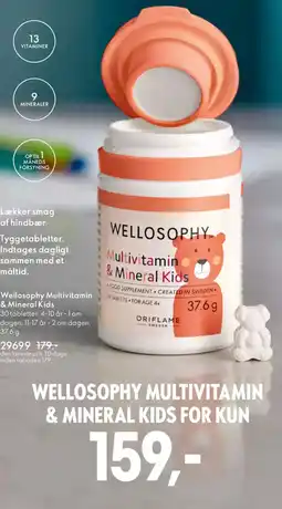 Oriflame WELLOSOPHY Multivitamin & mineral kids tilbud