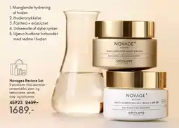 Oriflame Novage+ restore set tilbud