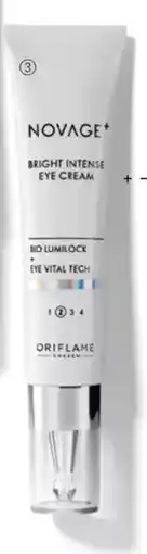 Oriflame NOVAGE+ Bright intense eye cream tilbud