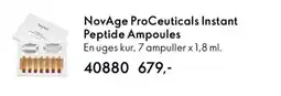 Oriflame Novage proceuticals instant peptide ampoules tilbud