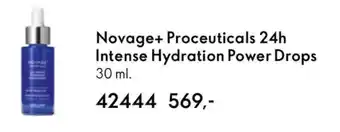 Oriflame NOVAGE+ Proceuticals 24h intense hydration power drops tilbud