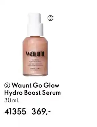 Oriflame WAUNT Go glow hydro boost serum tilbud