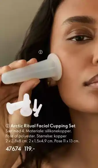 Oriflame Arctic ritual facial cupping set tilbud