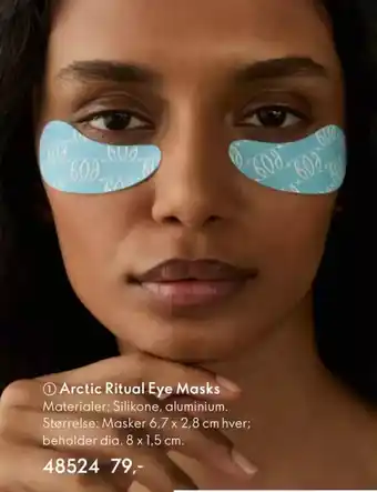 Oriflame Arctic ritual eye masks tilbud