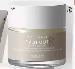 Oriflame Optimals even out night cream tilbud