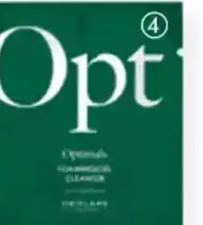 Oriflame OPT Optimals foaming gel cleanser sachet tilbud