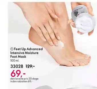 Oriflame Feet up advanced intensive moisture foot mask tilbud