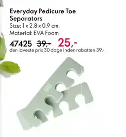 Oriflame Everyday pedicure toe separators tilbud